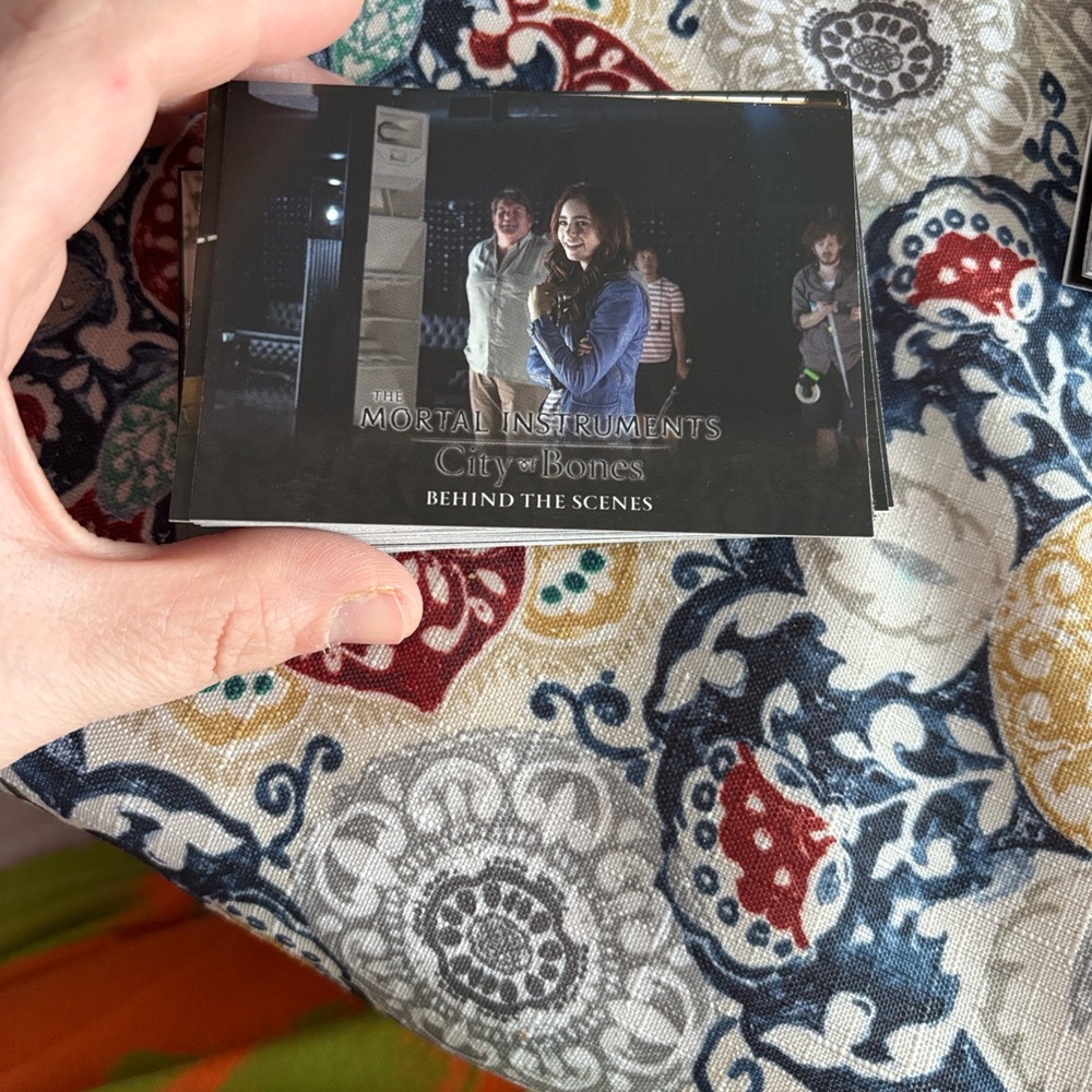 City of Bones Card Game - Blue